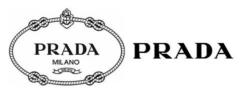 prada logo evolucija