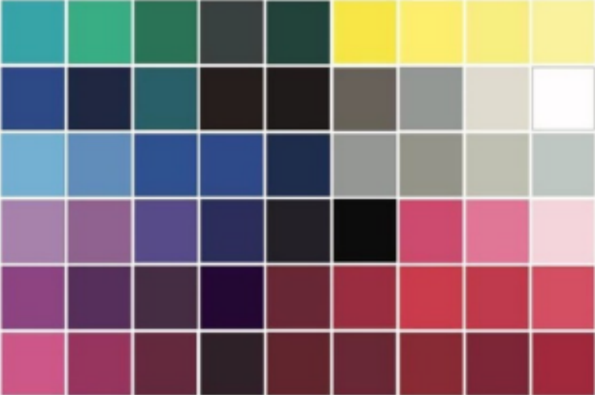 Sezonska paleta boja