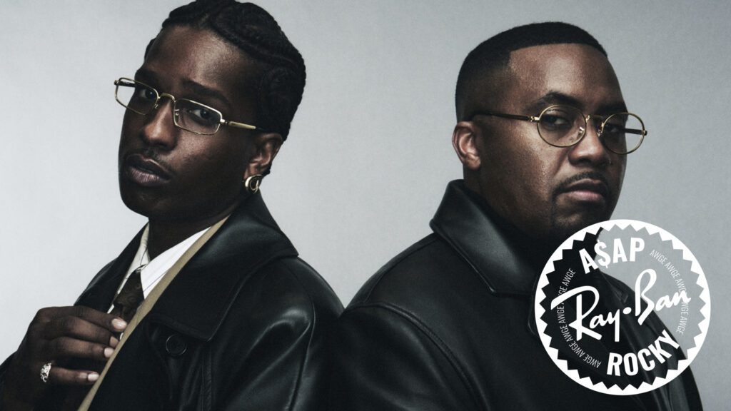 A$AP Rocky w/Nas x Ray-Ban Metal Collection A$AP Rocky w/Nas x Ray-Ban Metal Collection
