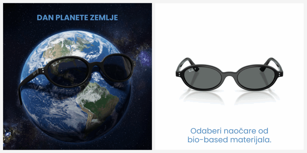 Dan planete Zemlje i naočare od bio-based materijala
