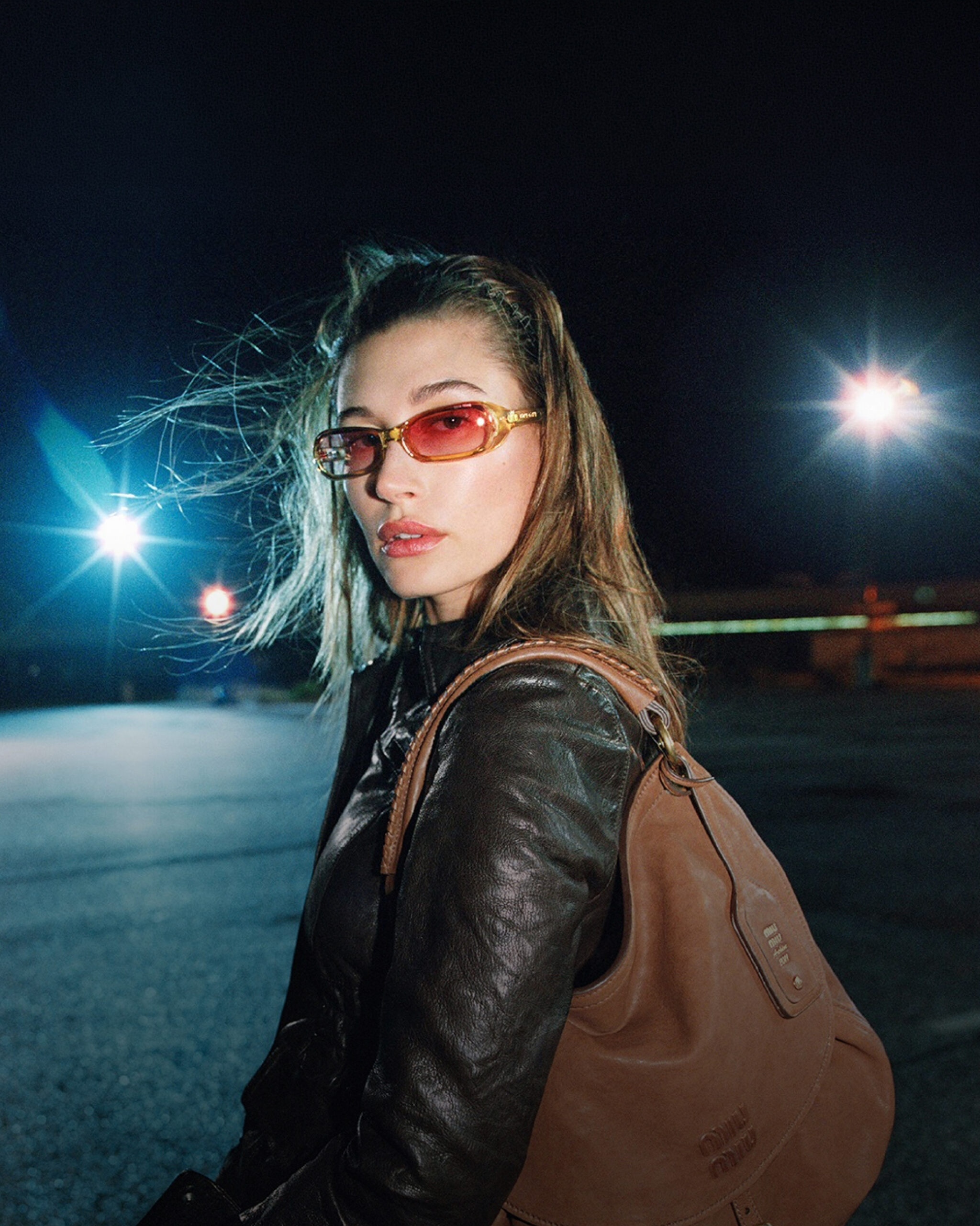 hailey bieber miu miu