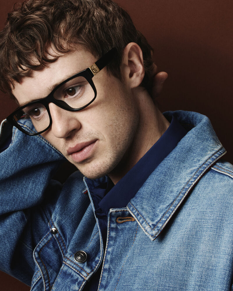 Versace FW26 Vance collection with actor Joseph Quinn