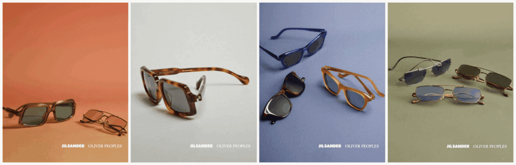 Jil Sander x Oliver Peoples sunglasses Jil Sander x Oliver Peoples sunglasses